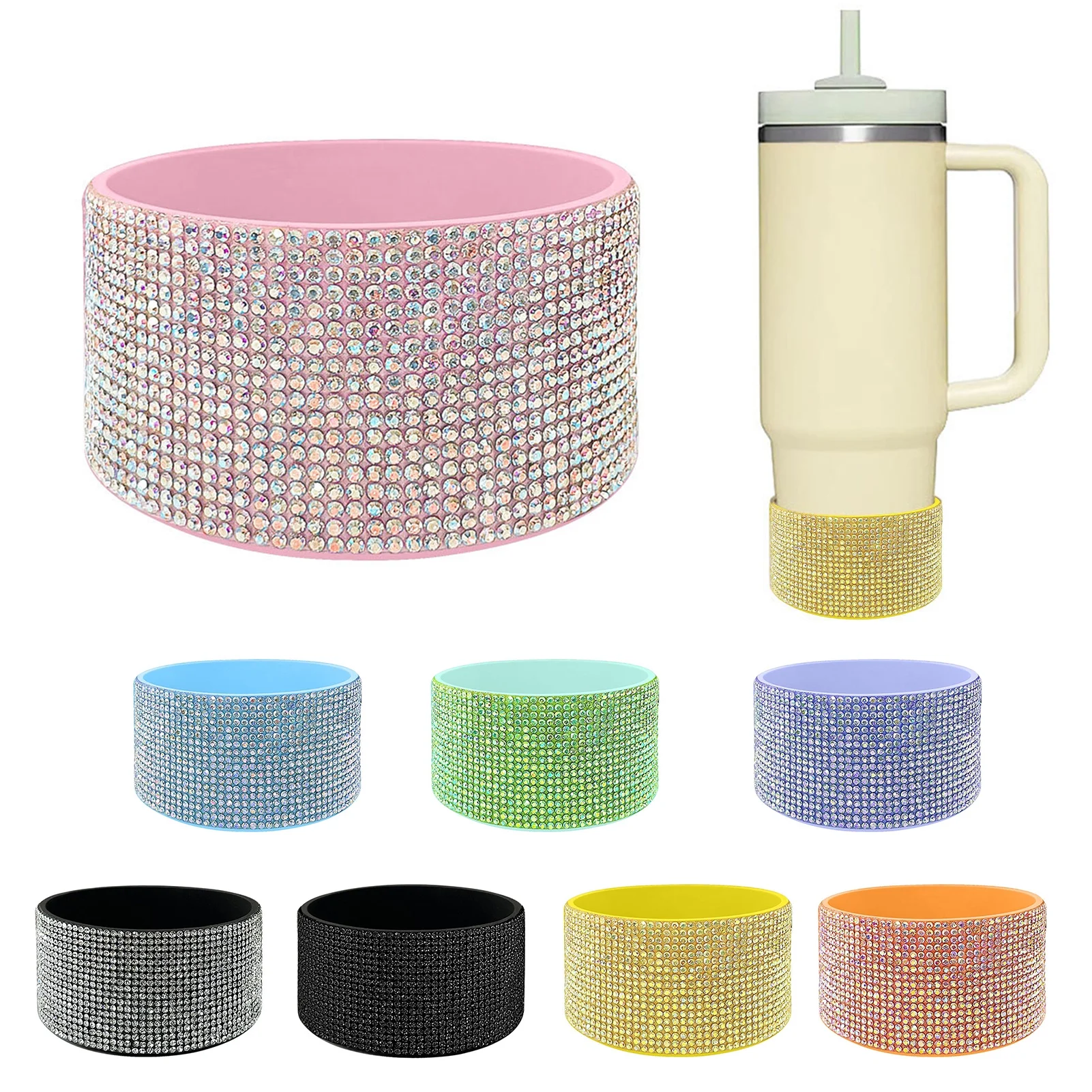 Rhinestone Bottom Cover