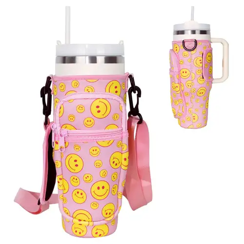 Smiley Face Shoulder Strap